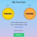 flip 2 coins